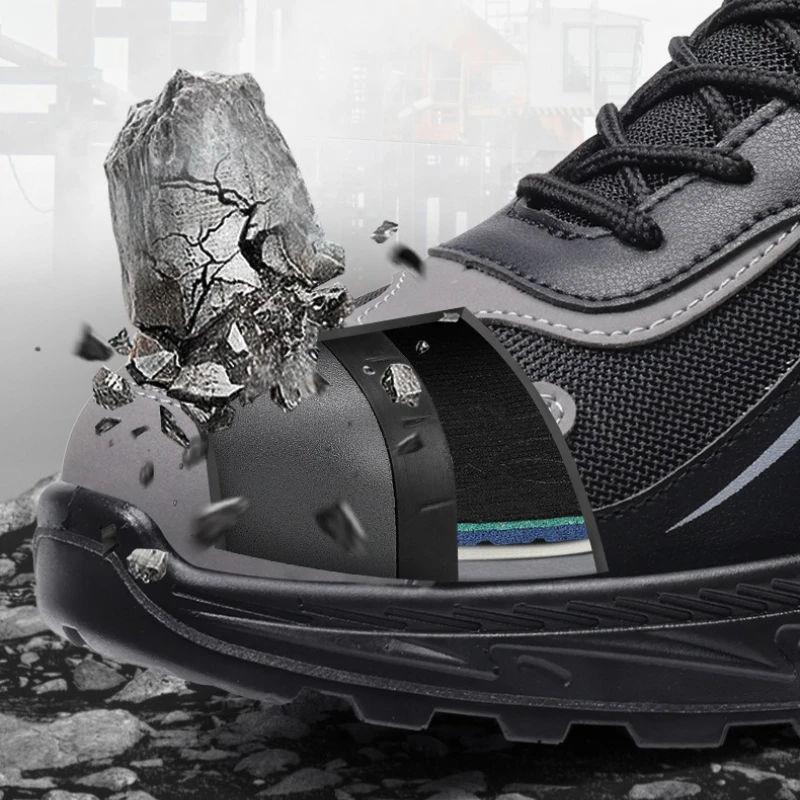 2026 Model Anti-static Shoes Suitable for Both Men Women Suitable for All Seasons Durable for Use in Gas Stations Breathable