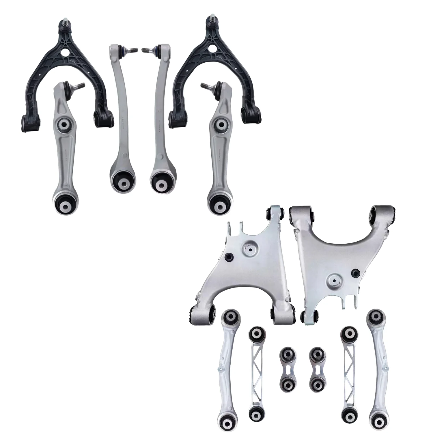 Tesla modolX front and rear control arms 16 pieces