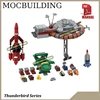 Thunderbird 3 Raumschiff-Ausstellungsmodell MOC Bausteine Thunderbird 5 Konstruktionsspielzeug Geburtstagsgeschenk 1