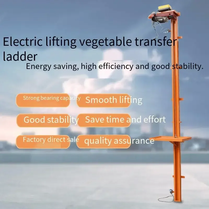 Custom made noiseless electric lifting vegetable ladder Hotel automatic simple elevator