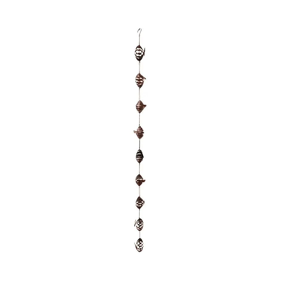 

Japanese Garden Iron Rain Chain For HONEYCOMB Pattern for Water Flow Guide Garden Courtyard Gutter Drainage Decoration