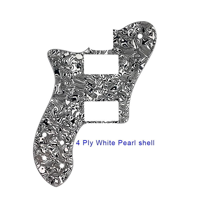 Fei Man Custom Guitar Parts - For Left Hand US Fd 72 Tele Deluxe Reissue Guitar Pickguard Replacement Multicolor Choice 3