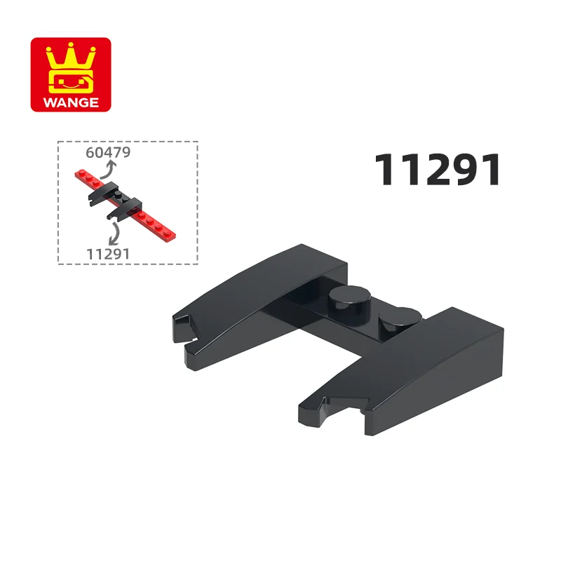 

WANGE 11291 100 г/70 шт. 3x4 Автомобильный клиновидный блок Moc цветные аксессуары совместимые с кирпичами «сделай сам» детские игрушки запчасти для сборки