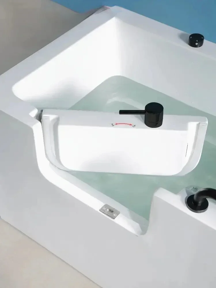افتح الباب لتعميق الوصول إلى كبار السن المعاقين الاكريليك منفذ حوض استحمام صغير المبيعات الساخنة