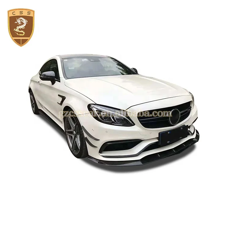 

PSM Style Rear Diffuser Lip For Mercedes bz C Class W205 Coupe C63 Front Lip