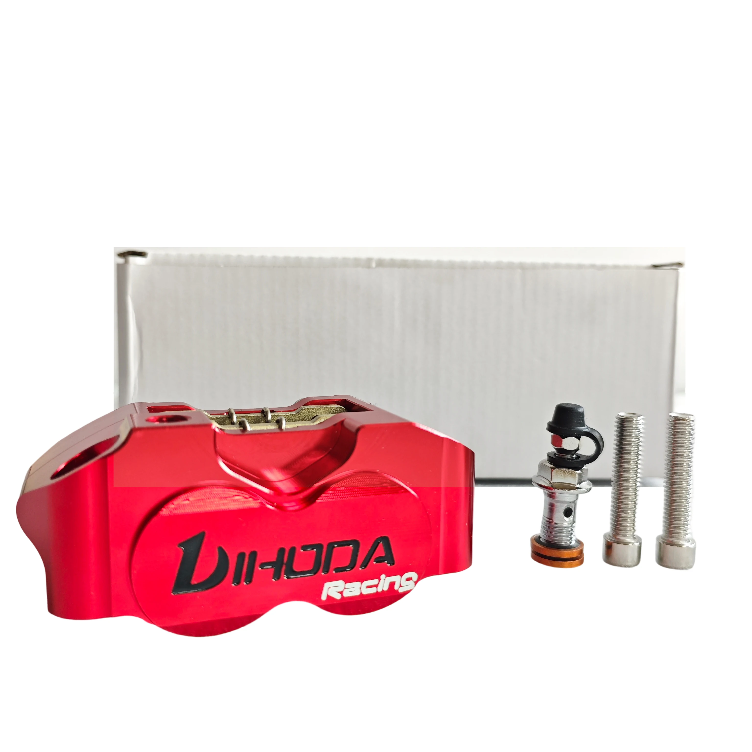 

Motorcycle Brake Calipers DIHODA with 82mm Mounting Pitch RPM 4-Piston Brake Caliper Universal for 200/220mm for small radiation