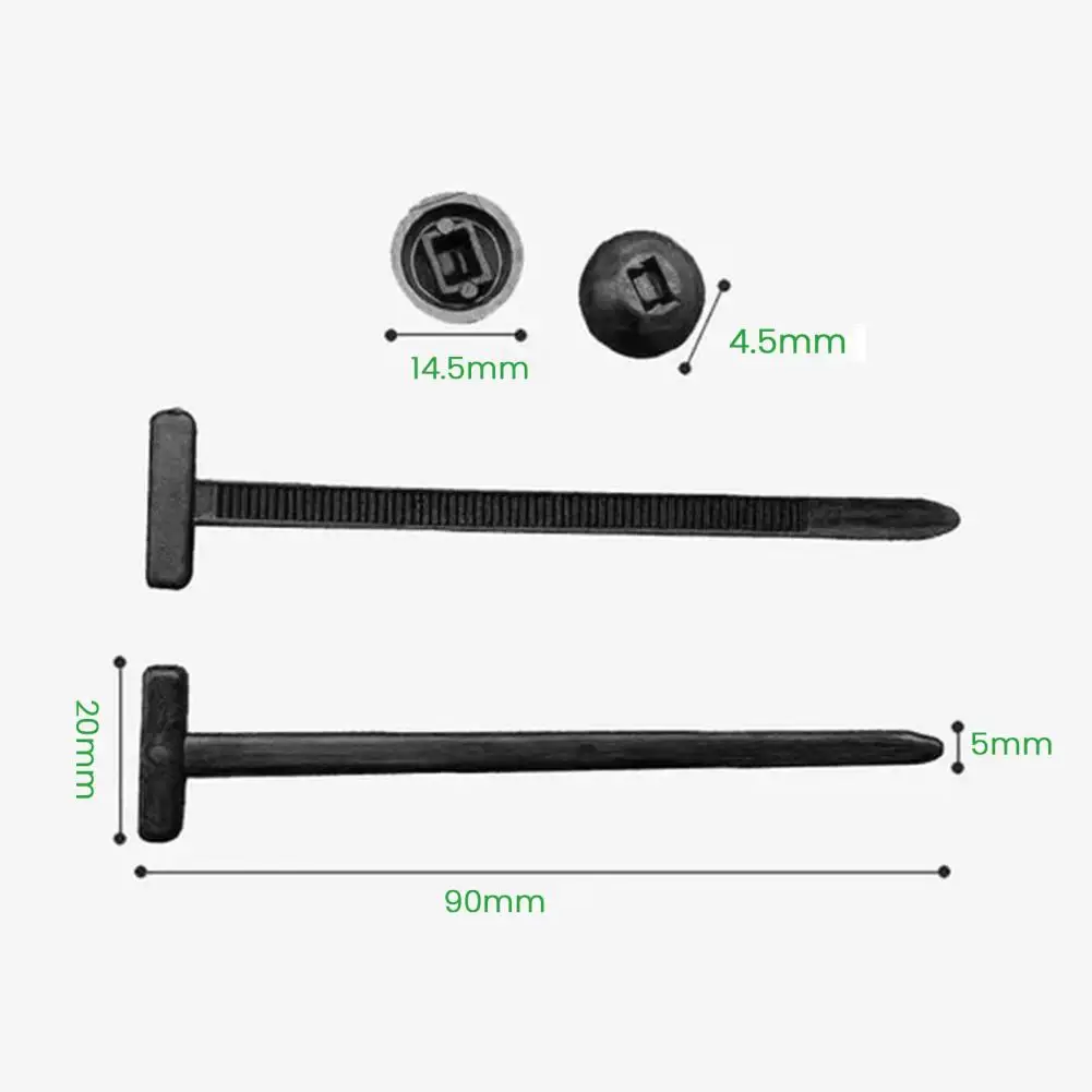 

60/80/120/160/180/220/300Pcs Universal Nylon Cable Tie Buckle Self-Locking Nylon Zip Tie Automotive Car Mount Tie Fastener Strap