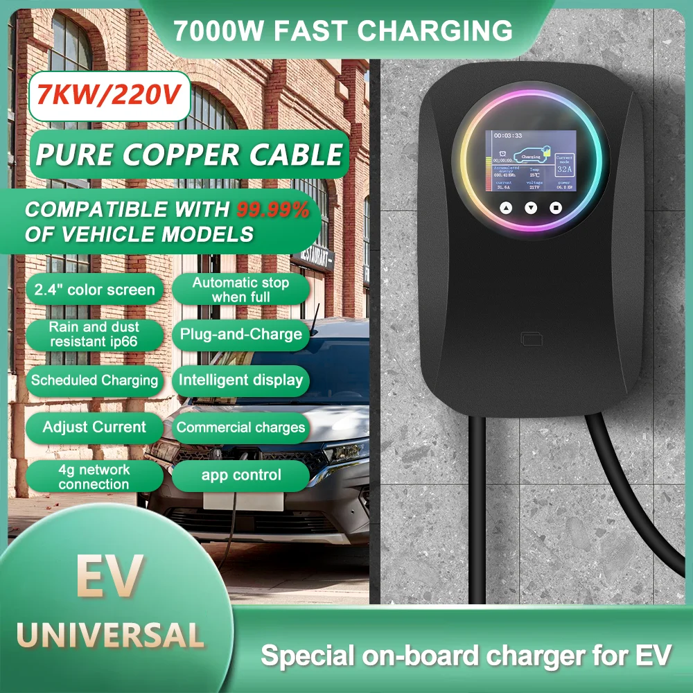 Умное быстрое зарядное устройс – обзор и цена Ev Charger 11Kw Three Phase