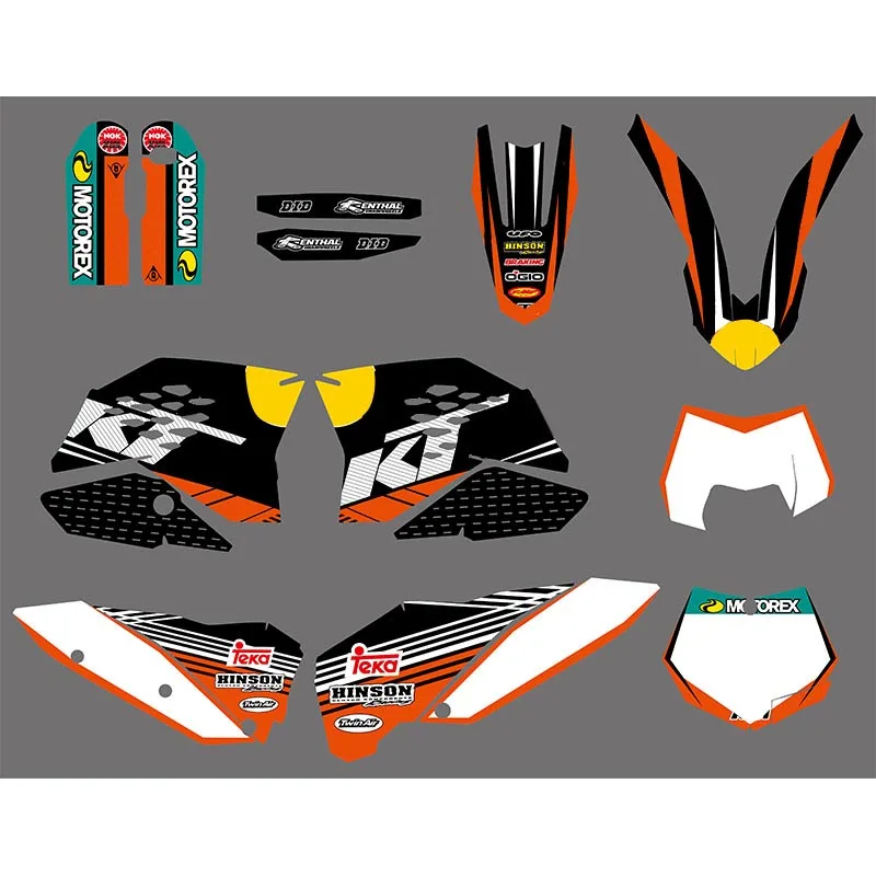 SX sxf graphice decal sticker for  KTM 125 250 300 350 450 500 525 524 SX SXF