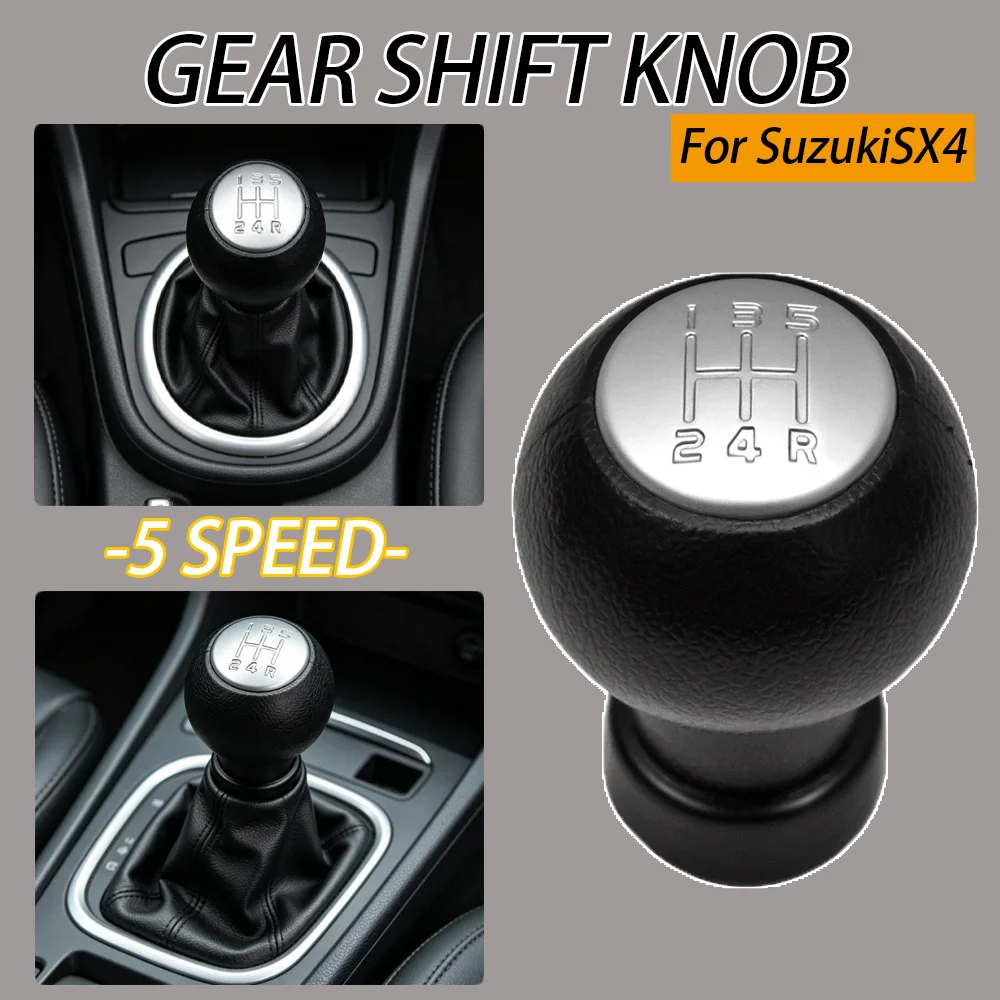 For Suzuki Swift SX4 ALTO S-Cross Shifter Stick Lever Pen Handle Replacement Parts Manual Adapter Gear Shift Knob