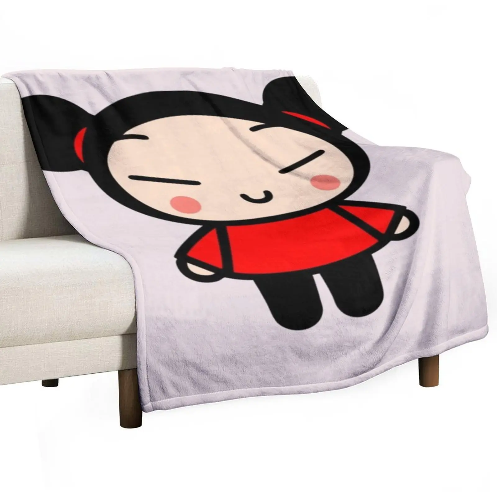 

Love Pukka Throw Blanket Plush Furry Sofa Throw Hair Blankets