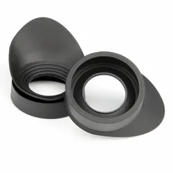 2 pezzi 40mm oculare in gomma Eye Shield binocolo protezioni per gli occhi microscopio Eye Cups Olympus adatto