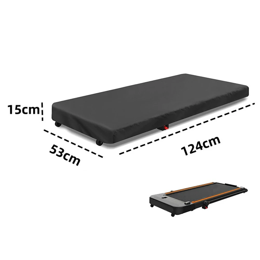 

For 2 In 1 Treadmills Dust-Proof Cover For Outdoor Protection 140*71*15cm Snug Fit Cover Compact Storage Solution