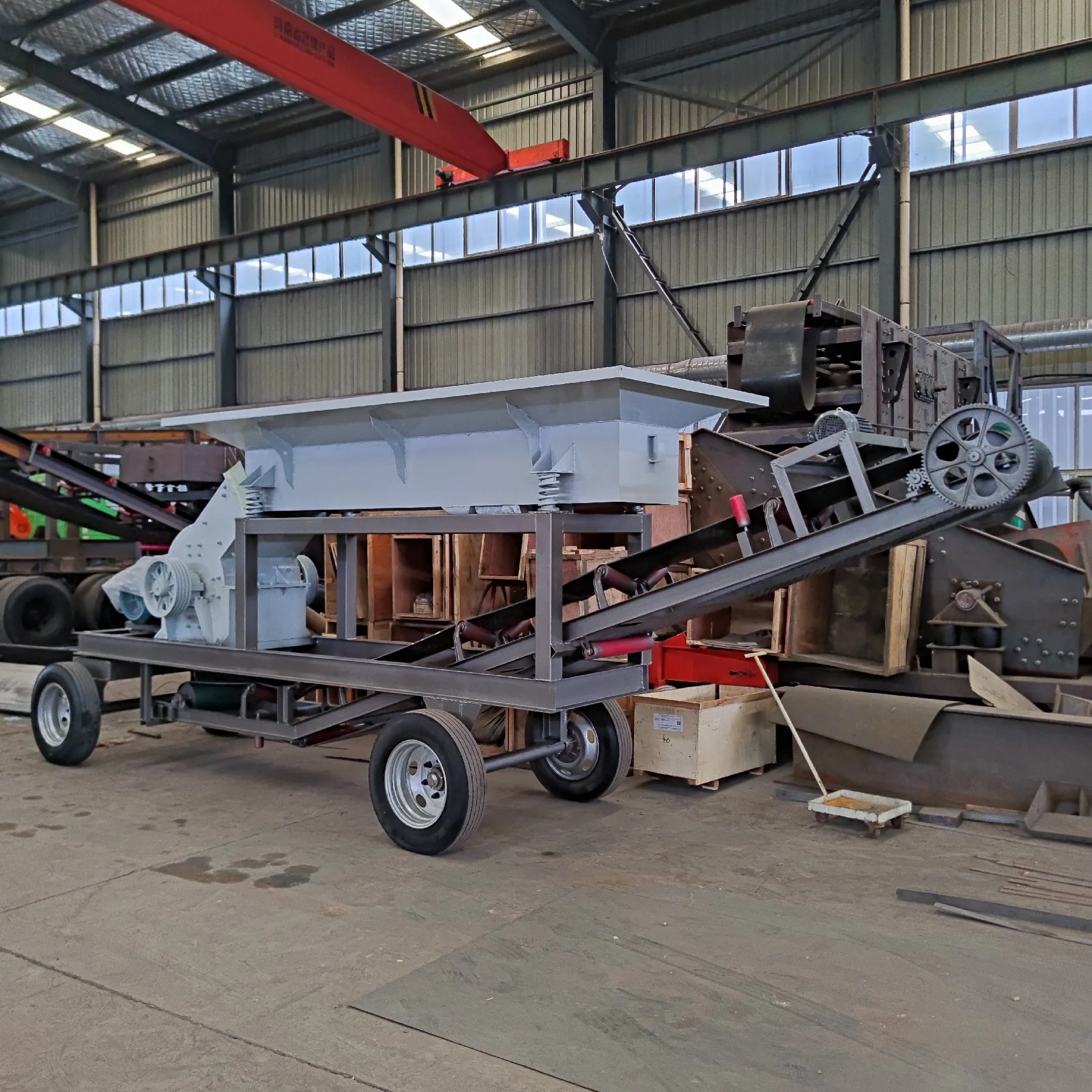 YG Customized Portable PC 200*300 Diesel Mobile Hammer Crusher Key Motor Component for Mining and Stone Crushing Steel