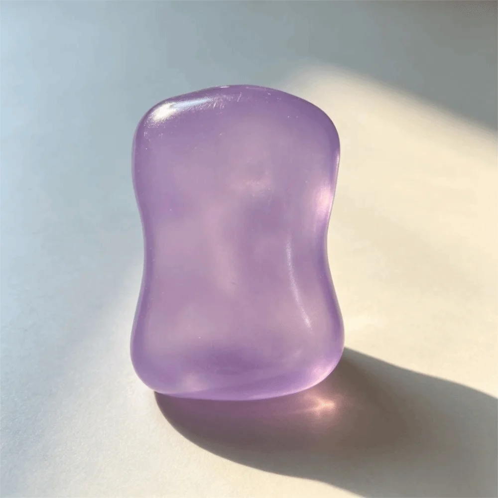 Hand Squeeze Moldable Soap Squishy Clear Series Coconut Oil Soap Soap Fidget Simulation Soap Hand Squeeze Soap Shaped Fidget