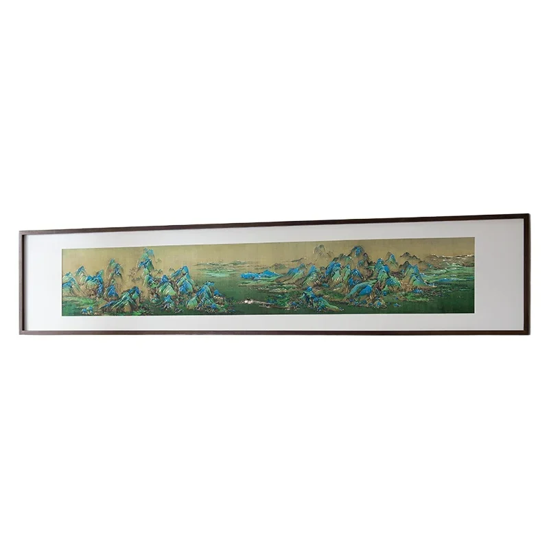 Hand-carved bronze carving paintings are picturesque in thousands of miles of country and mountains, and Chinese-style