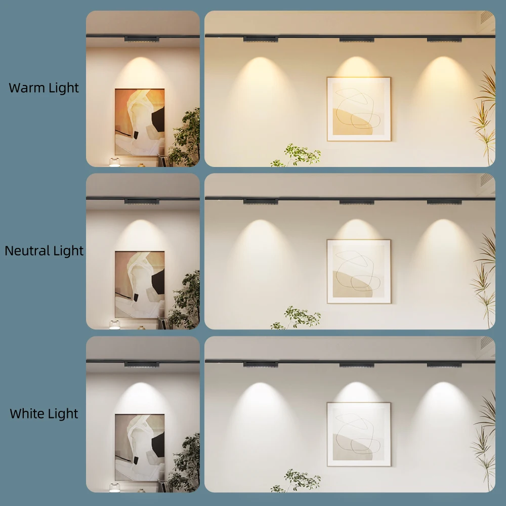 أضواء المسارات led مصباح السقف مصابيح كشاف صغيرة الحجم 110 فولت-220 فولت 10 واط 20 واط بقعة Led المسار السكك الحديدية تركيبة إضاءة الأضواء الملابس متجر السكك الحديدية
