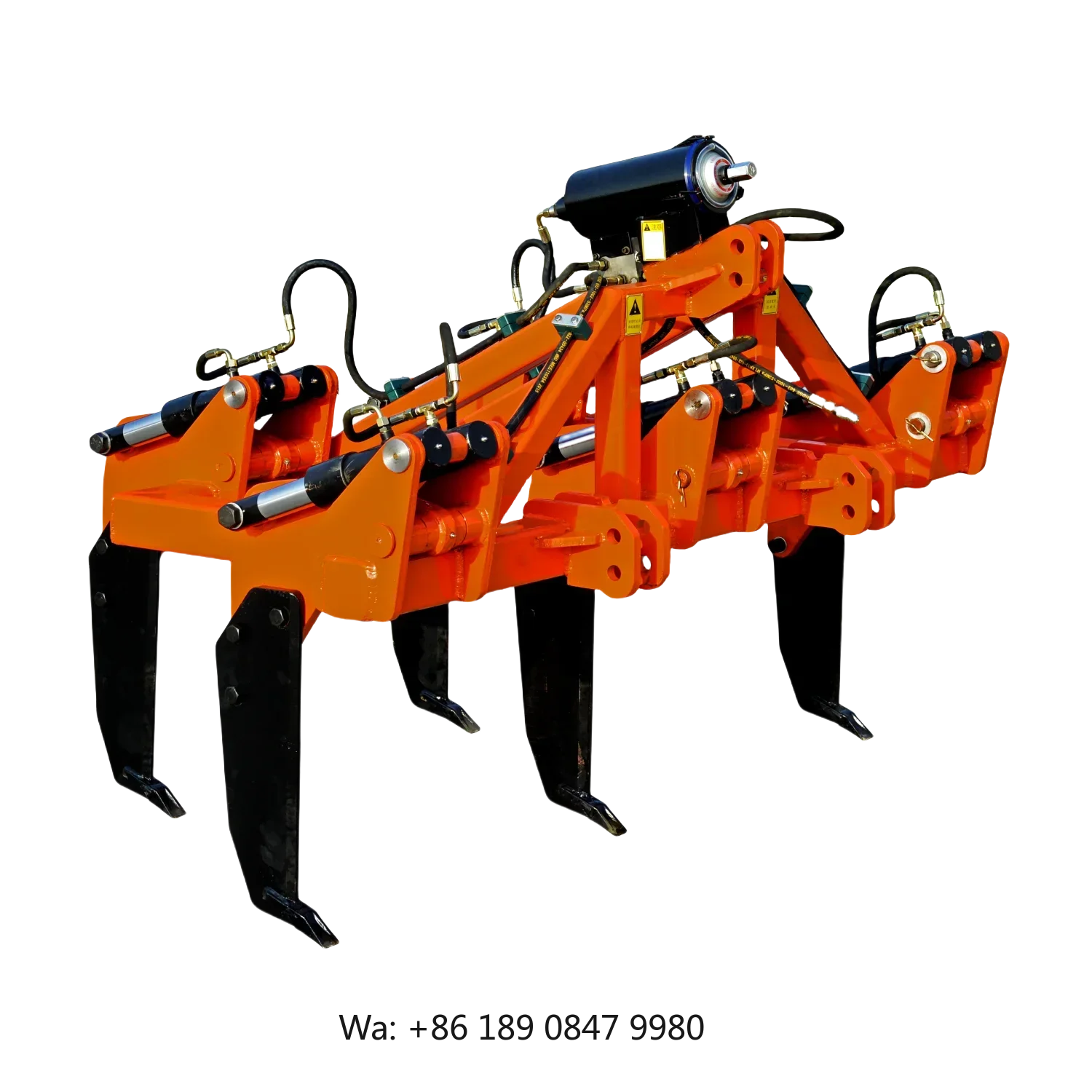 【Hot】2025 Tractor Deep Subsoiler Hydraulic Three Point Linkage Farm Ripper Cultivator Deep Plow 220HP Agricultural Machinery
