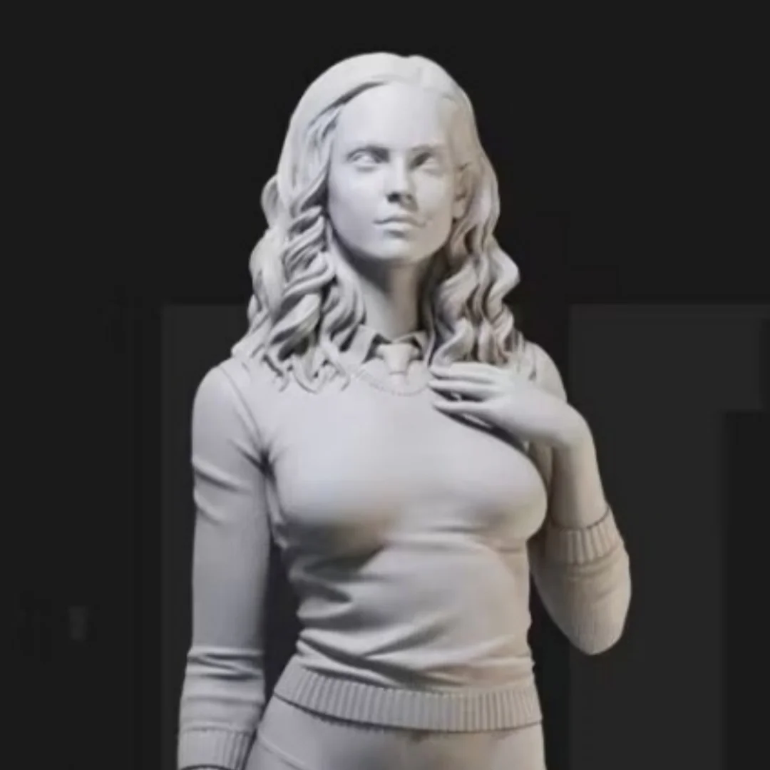 1/24 Scale Resin Figure Assemble Model Kit Elegant Hermione Unassembled and Unpainted 3D printing diy toy 030