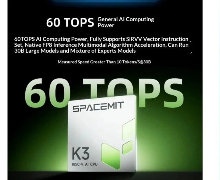 Firefly AIBOX-K3 edge AI box, SpacemiT K3 RISC-V processor, 4K120 codec engine, OpenClaw supported intelligent system
