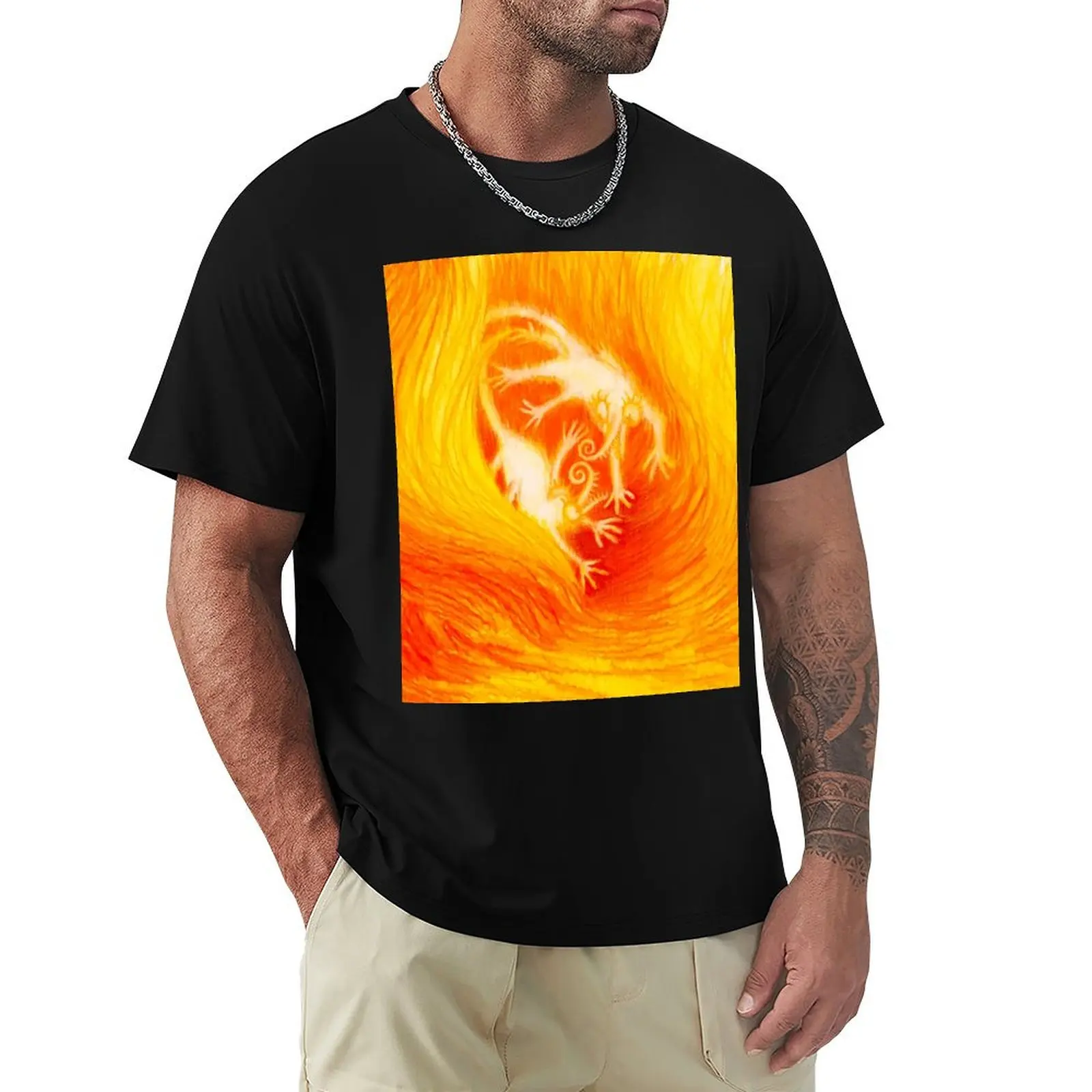 

Sun Animals T-Shirt graphic t shirt vintage blue lock boys animal print luxury designer t shirt men