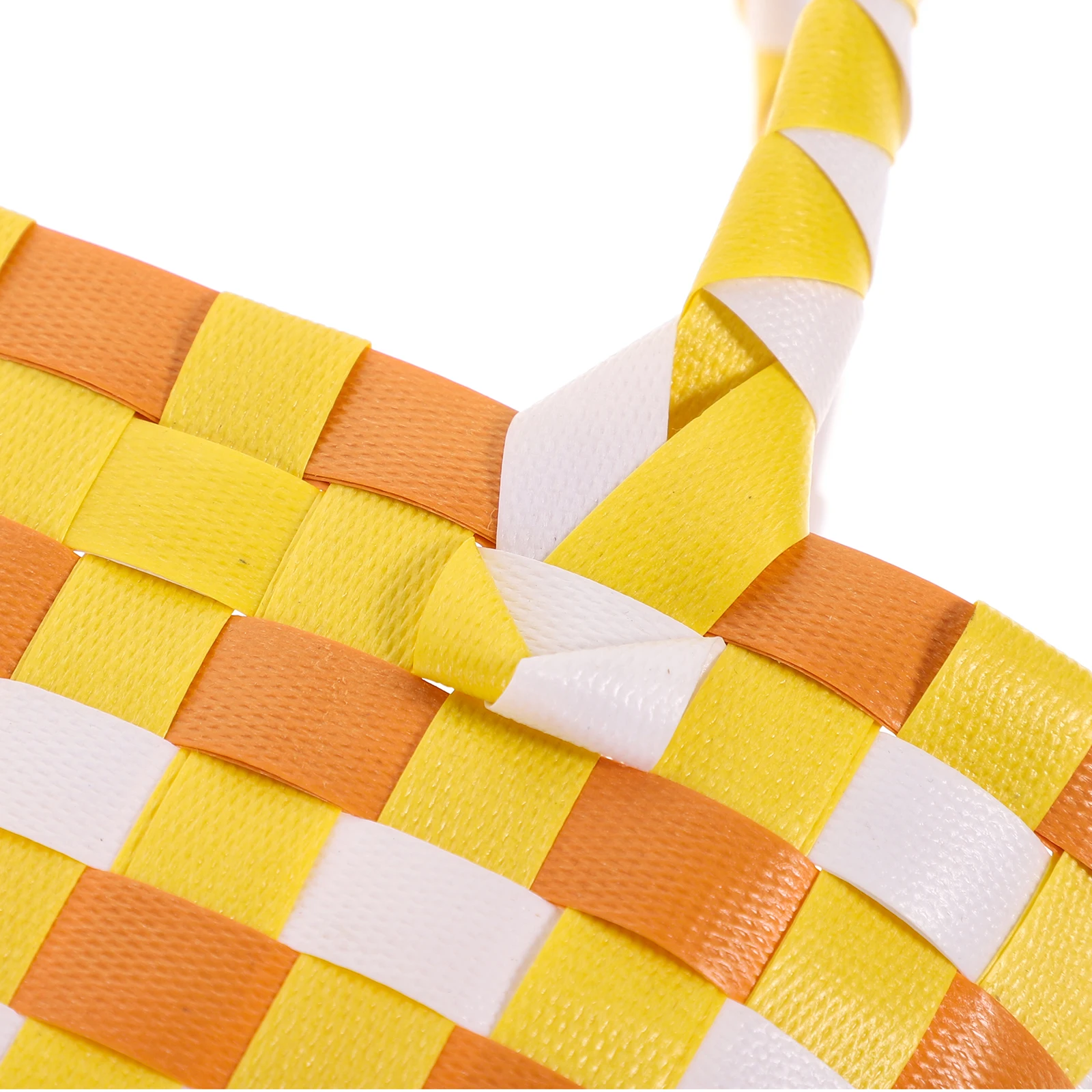 

Storage Basket Shopping Beach Bag Weaved Hand-woven Fruit Picnic Food Retro Multifunctional Baby