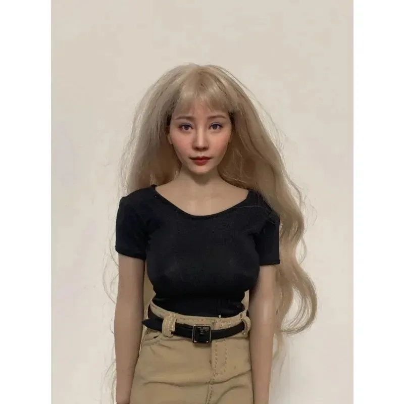 หัวแกะสลักทหารสเกล 1/6 1/12 รูปแบบสาวงามเซ็กซี่สไตล์จีน หลิวหยาน สำหรับตุ๊กตาขนาด 12/6 นิ้ว อุปกรณ์เสริมสำหรับตัวตุ๊กตา
