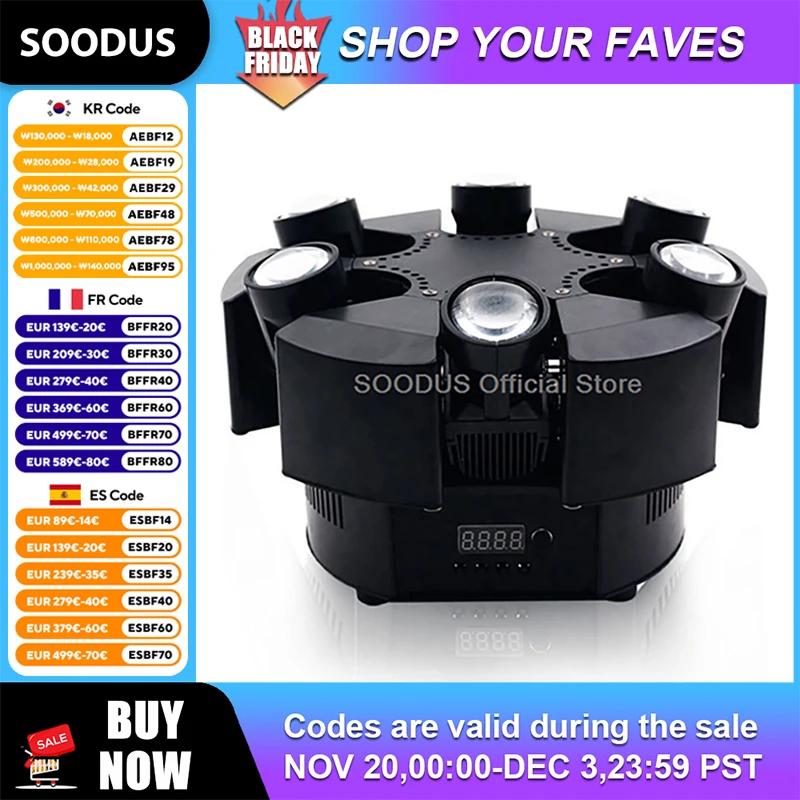 

Light 60W Moving Head Beam LED DMX512 Disco For DJ Effect Light Atmosphere Lights Lights Bar Beam KTV Stage Rotating