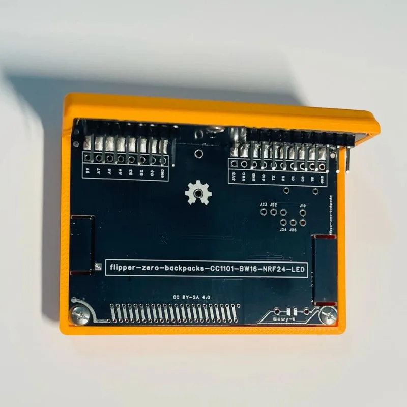 Clipper Zero 3-in-1 Backpack Module | 5G Sub-GHz + CC1101 + NRF24 Wireless Expansion for IoT/Security Testing Game Part