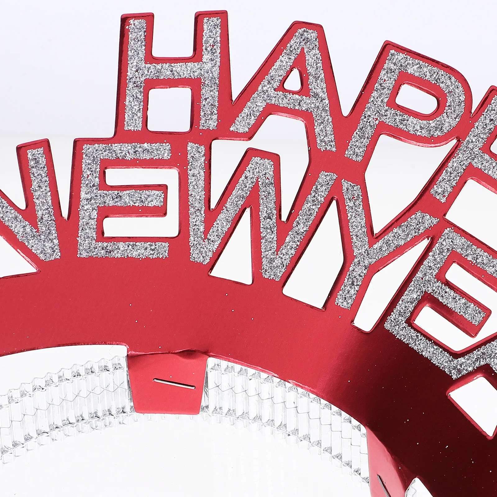 Bandeau irisé pour nouvel an, 6 pièces, fermoir à cheveux créatif, accessoires Photo de fête, fournitures de fête du nouvel an, accessoires de stand Photo