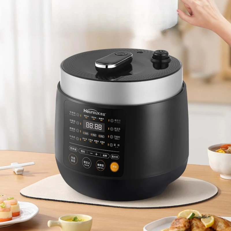 6L Electric Pressure Cooker Stainless Steel Enamel Inner Pot Large LED Display Programmable Rice Cooker Electric Cooker Cuit Riz