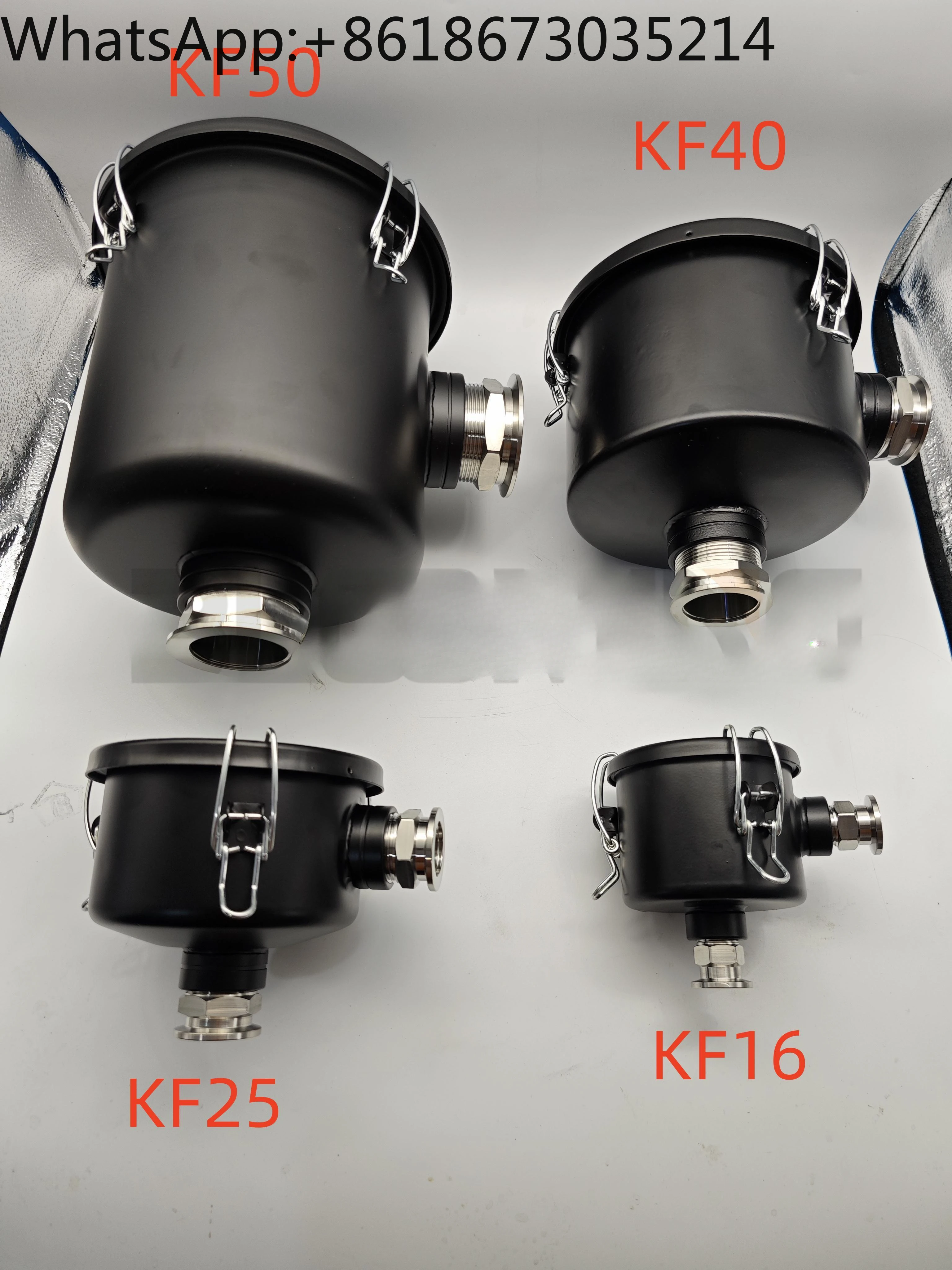 KF16 KF25 Quick-Loading Vacuum Pump Intake Dust Filter Exhaust Dust Filter CNC Dust wood working Vacuum  Parts