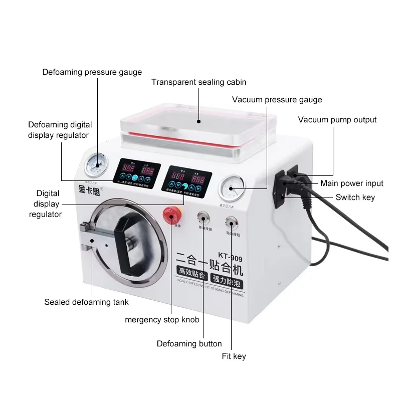 Phone Repair Machine Thermal Lamination Machine Automatic Lamination Machine for Mobile Phone Lcd Screen Vacuum Laminating