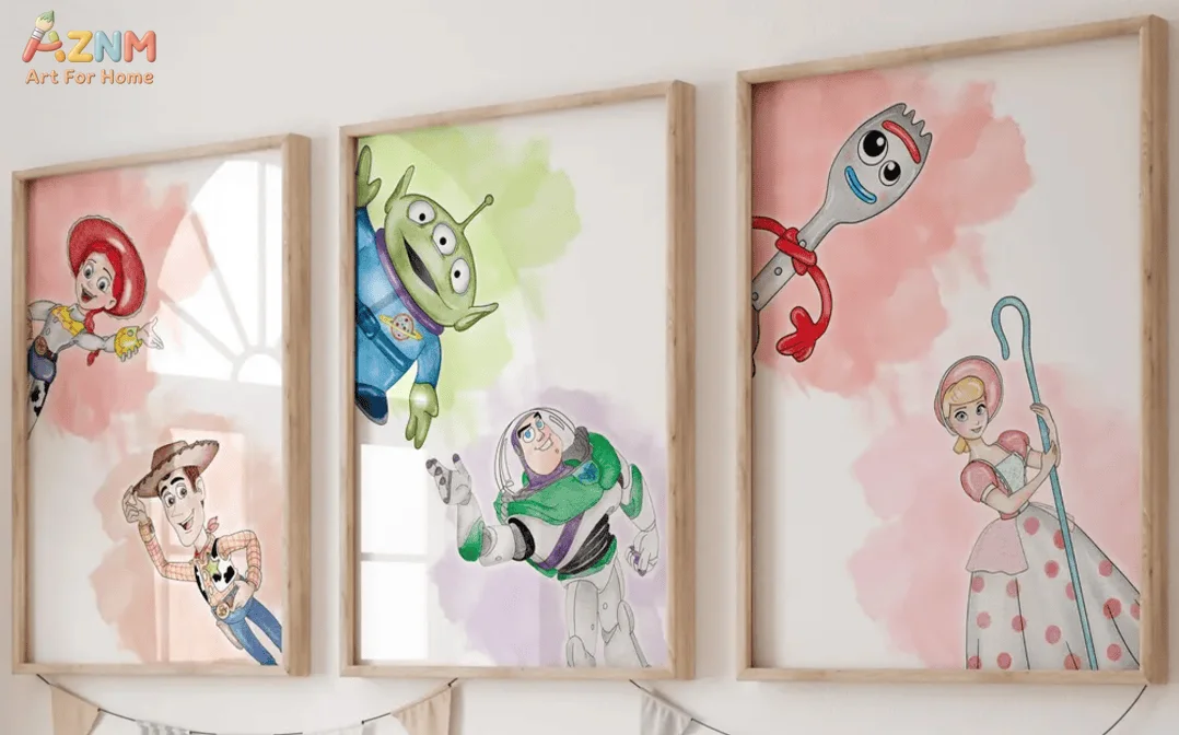 2D Flat Disney Toy …