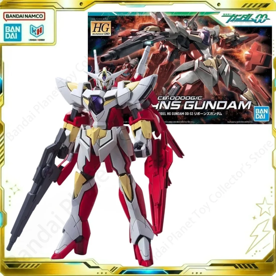Bandai Action Original Gundam Model Anime HG 1/144 CB-0000G/C Reborns Gundam Figure Building Collectibles Model Kit Gift