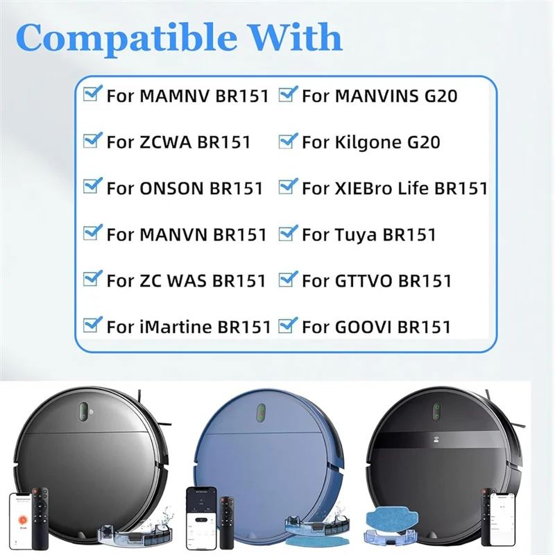 استبدال الفلتر ل MAMNV ZCWA GTTVO BR150/BR151 لأجزاء مرشح المكنسة الكهربائية Kilgone G20