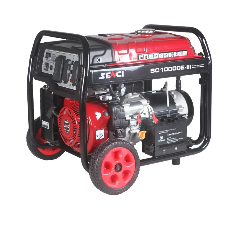 Senci Silent Petrol  Generator 7500w 8500watts Portable Propane Gas Generator 9kva
