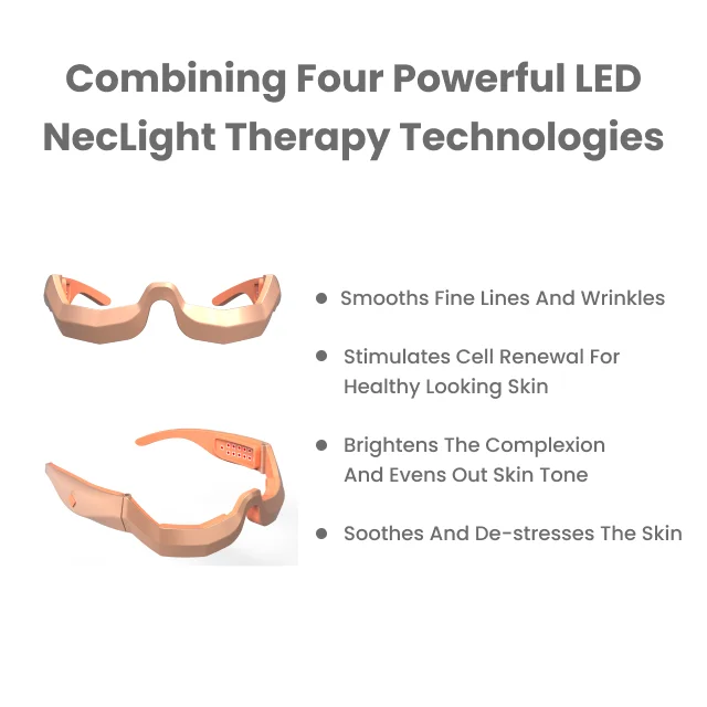 Medical Hot Selling Product LED Eye Enhancer Eye Care Beauty Device Removing Under-Eye Puffiness Led Face Massager