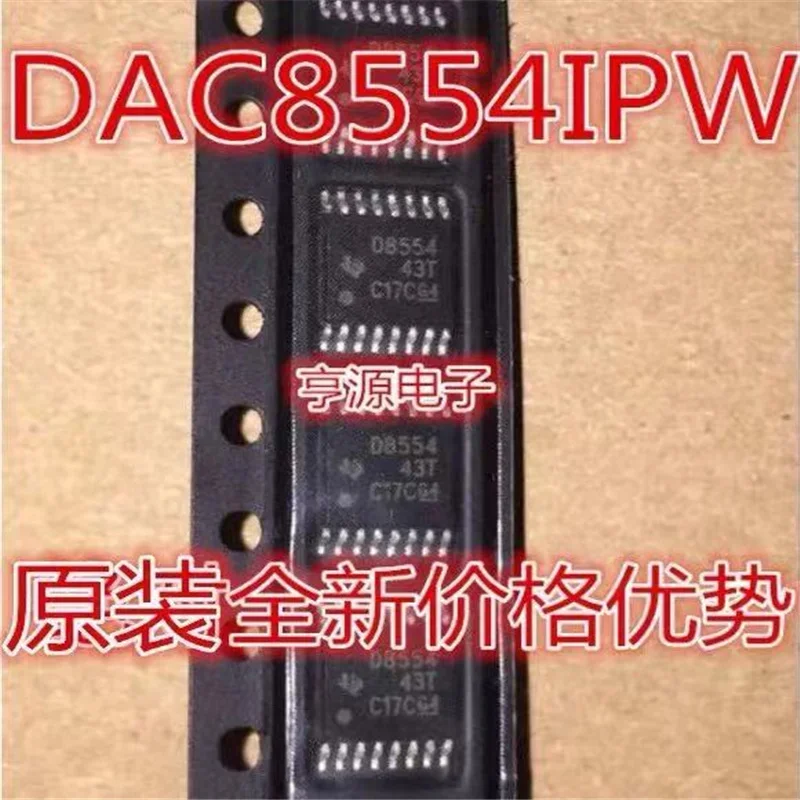 1-10PCS DAC8554IPW DAC8554 D8554 TSSOP-16