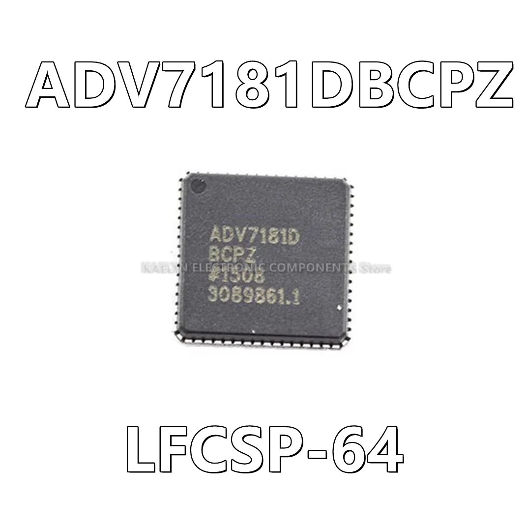 5Pcs/lot ADV7181D ADV7181DBCPZ Video Decoder IC Video 64-LFCSP-VQ (9x9)