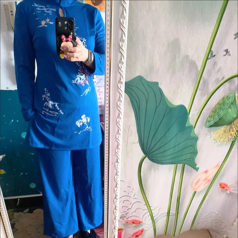 فستان نسائي تقليدي من فيتنام Aodai فستان سهرة شرقي مطرز على الطراز العرقي