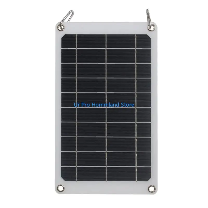 

J6PD Small Solar 10W 5V Waterproof Lightweight for Travel Emergency Use