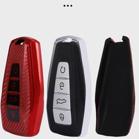 TPU Car Remote Smart Key Cover Case Bag For Geely Coolray Atlas Boyue NL3 Emgrand X7 EX7 SUV GT GC9 Borui 2019-2022