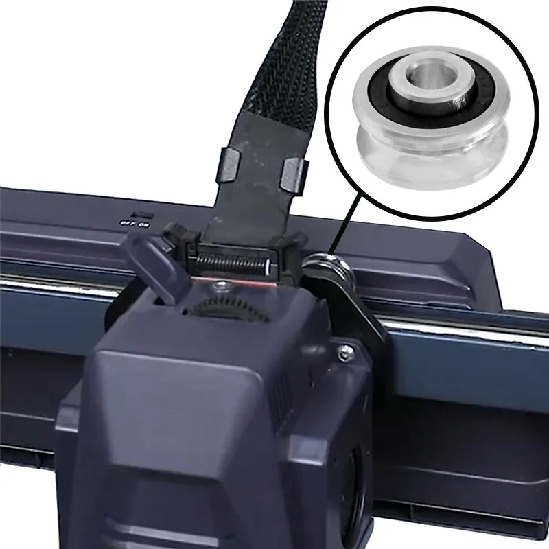 

Premium Guide Rail Ball Bearing Pulleys Fit ELEGOO Neptune 4 Pro Dedicated for X Y Axes Durable Construction Low Friction