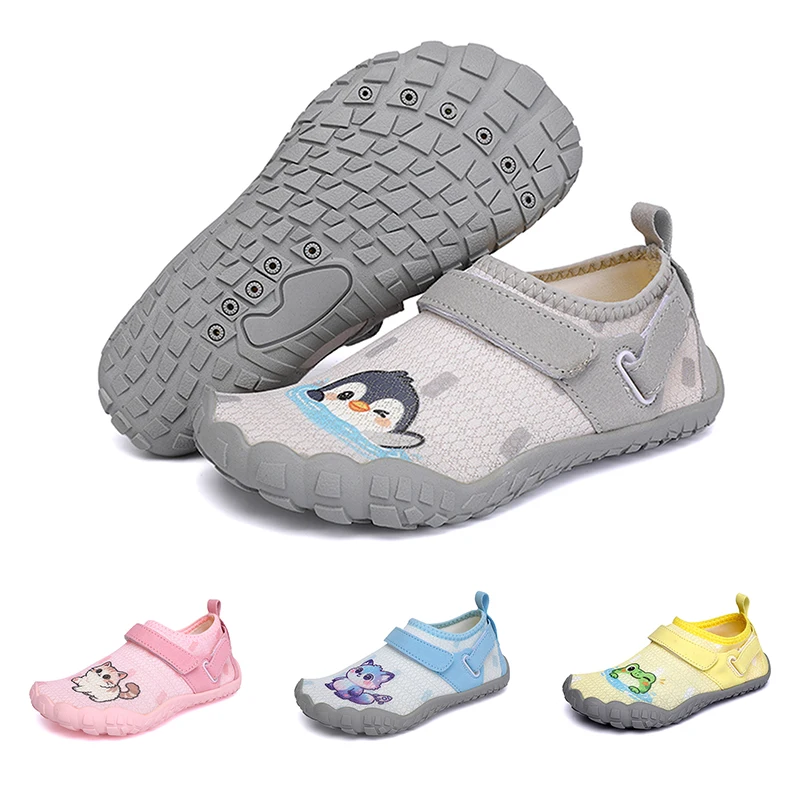 

Barefoot Swimming Beach Sneakers Children Diving Surfing Wading Sports Shoes Quick-drying Aqua Shoes for Toddler/Little/Big Kids