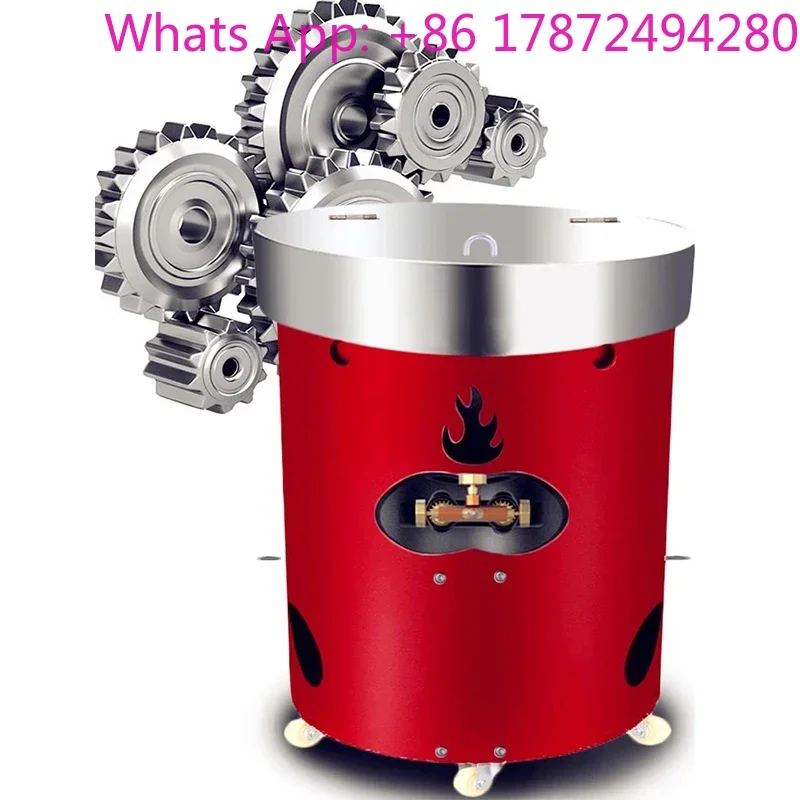 Commercial Multi-functional Vertical Roasting Machine, Gas-fired Small Frying Melon Seeds, Walnuts, Electric Heating Sugar Fryin