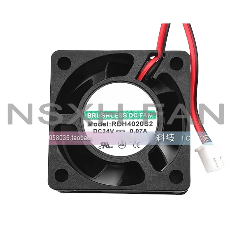 RDH4020S2 24V 0.07A 40x40x20mm 2-Wire Server Cooling Fan