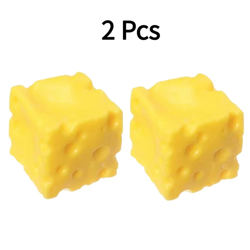 Käse-Squishy-Spielzeug: Realistisches, weiches, niedliches Anti-Stress-Käse-Quetschspielzeug mit langsamem Rückprall für Erwachsene