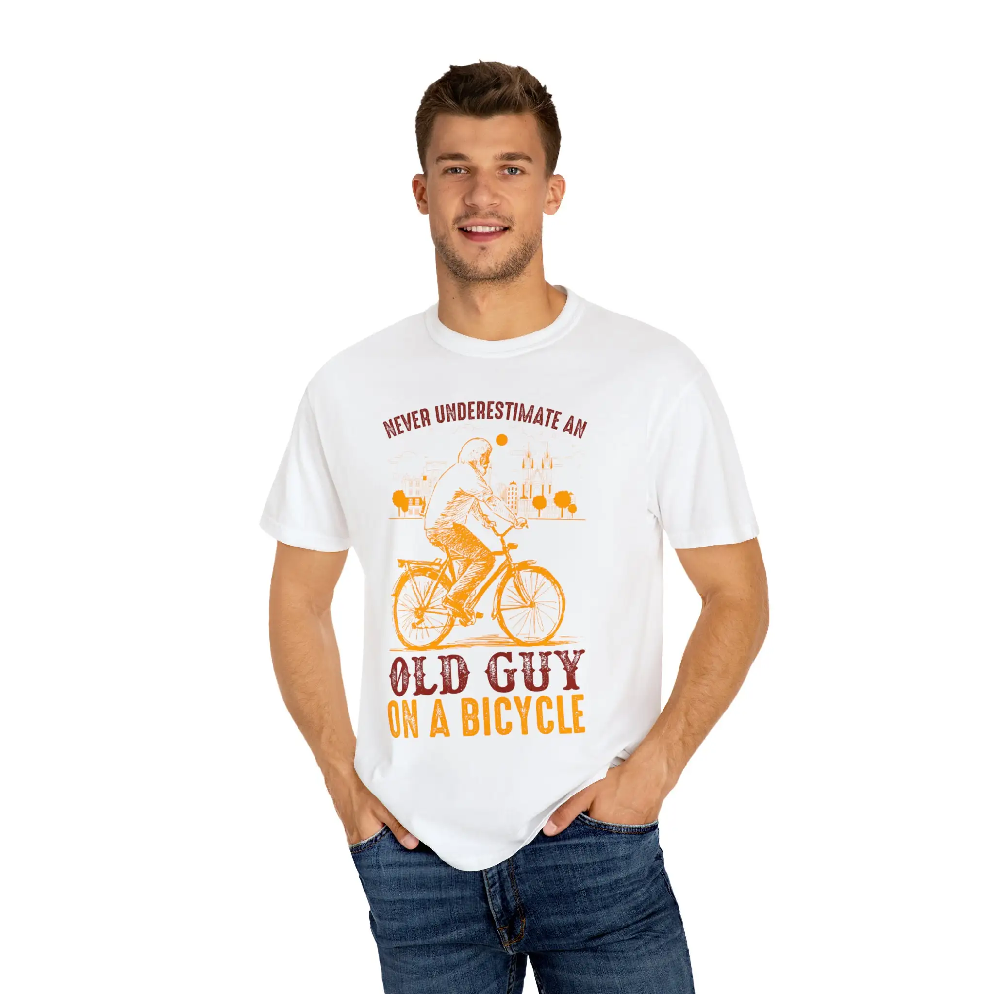 T Shirt For Bicycle Rider Cyclist Men And Women Statement Sport Custom Design