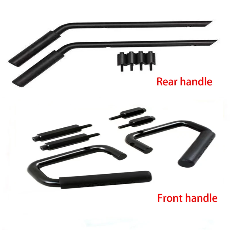 

Front & Rear Grab Handle Kit Aluminum FOR 2007 2008 2009 2010 2011 2012 2013 2014 2015 2016 2017 Jeep Wrangler JK 2/4 Door